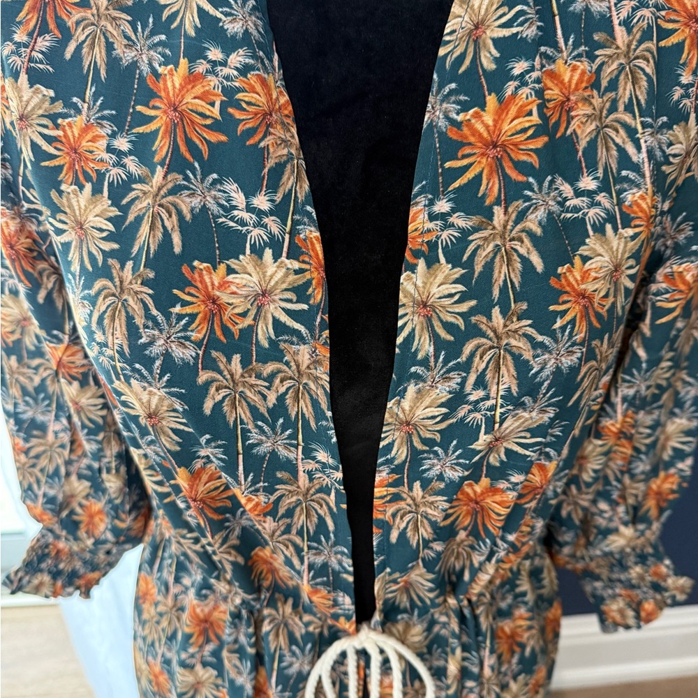 swimsuit cover up Robe Oasis / Kimono/ size small NWT - Picture 4 of 14